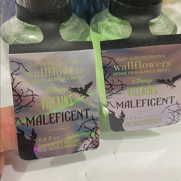 Bath & Body Works Disney Limited Edition “Maleficent” 2 New Wallflower Refills - Picture 2 of 5